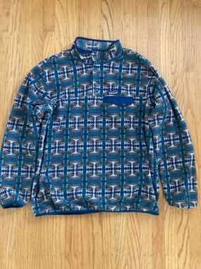 Patagonia Synchilla Snow Beam Pale Periwinkle Women’s XL